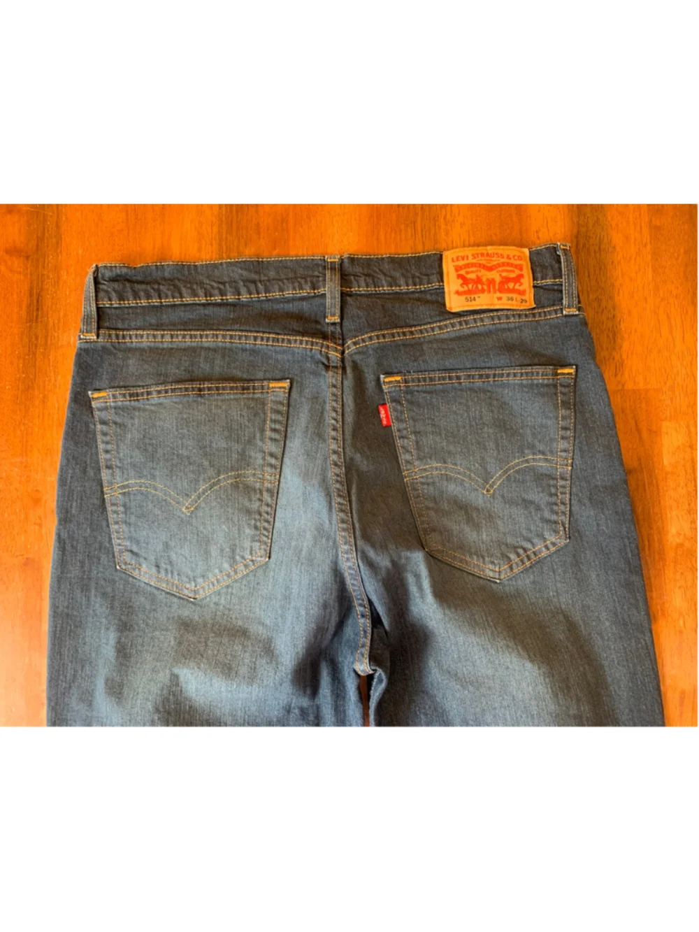 Men's Levi's Straight Leg Jeans, Blue, Waist 36